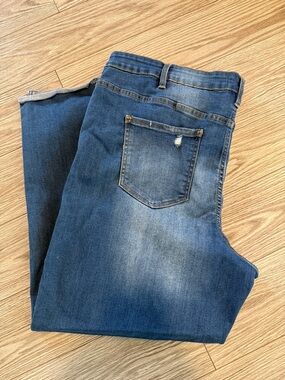 SWEETLEGS DENIM CAPRIS